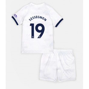 Tottenham Hotspur Ryan Sessegnon #19 Domaci Dres za Dječji 2023-24 Kratak Rukavima (+ kratke hlače)